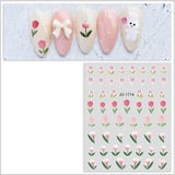Lale Dizayn Tırnak Sticker Tırnak Etiketi Nail Art JO-1774