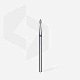 Staleks Elmas Manikür Freze Ucu Sivri Damla Model Mavi 4mm FA40B016-4