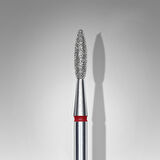 Staleks Elmas Manikür Freze Ucu Kör Uçlu Ateş Model Kırmızı 021 FA10R021-10