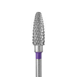 Kristall Manikür Çıkarma Çelik Törpü Ucu Konik Mısır Mor 23235