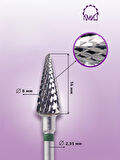 Kmiz Manikür Çıkarma Çelik Törpü Ucu Yeşil Koni FKDE-060K