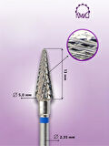 Kmiz Manikür Çıkarma Çelik Törpü Ucu Mavi Mızrak Koni FKDE-050C