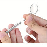 İpek Kirpik Kontrol Aynası Diş Kontrol Aynası Metal