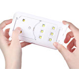 XLed Portatif Mini Uv Led Lamba Manikür Tırnak Kurutucu Beyaz 36w