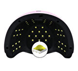 Manikür Tırnak Kurutucu UV Led Lamba Pembe 120W