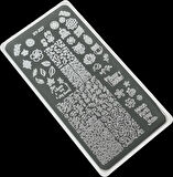 Nail Art Stamping Baskı Plakası
