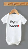 Organik %100 Pamuk Eyni Bacısı Azeri Bebek Body Zıbın ZBN0153