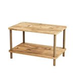 Reyo Orta Sehpa Dikdörtgen Ahşap Ayaklı Iki Katlı Gazetelikli Atlantik Çam