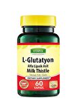 Vitapol L-Glutathione 500 Mg 2x60 Kapsül L-Glutatyon Milk Thistle Alpha Lipoic Acid 