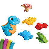 3 Boyutlu Dinozor Oyun Hamuru ve Kalıp Seti 200 Gr.