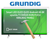 Grundig 50 GJU 7500 B TV EKRAN KORUYUCU - Grundig 50" inç 126 Ekran Koruyucu 50GJU7500B