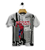 Triliya - Erkek Çocuk İkili Takım - Örümcek Adam Baskılı T-Shirt ve Eşofman Altı 3-11 Yaş