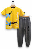 Erkek Çocuk Tişört & Eşofman Altı Takımı - Konforlu ve Şık Tasarım