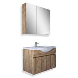 Teta Home Kahire 65 Cm Mdf Banyo Dolabı Seti