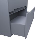 Teta Home Madrid 80 cm MDF Banyo Dolabı Seti ve Boy Dolabı