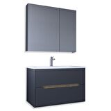 Teta Home Madrid 65 cm Mdf Banyo Dolabı Seti