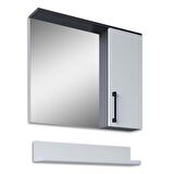 Teta Home Eko 65 Cm Mdf Banyo Aynalı Üst Dolap