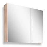 Teta Home Tokyo 80CM Mdf Banyo Üst Aynalı Dolap