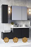 Teta Home Manila 100cm Mdf Banyo Seti + Boy Dolap