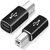 Type C To Usb B Midi Klavye Yazıcı Printer Çevirici Dönüştürücü Adaptör