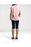 Kız Çocuk %100 Pamuklu T-Shirt & Tayt İkili Takım US01.LL.01.P4.O016