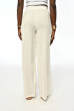 KADIN BELİ LASTİKLİ RAHAT KALIP BOL PAÇA PANTOLON