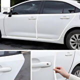 Hyundai İ20 Oto Araç Kapı Koruma Fitili 5metre Parlak Beyaz Renk