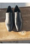 Erkek Mevsimlik Kundura Hakiki Deri  Kauççuk Taban Bağsız