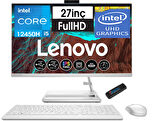 Lenovo Ideacentre 3 Intel Core I5 12450H 64GB 1tb SSD Freedos 27" IPS All In One Bilgisayar AIOF0GJ00P7TR18+ZETTAUSBBELLEK