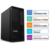 Lenovo DWS ThinkStation P350 i7-11700K 32GB 1TB SSD 12 GB A2000 Windows 10 Pro Masaüstü İş İstasyonu 30E3004YTX 067