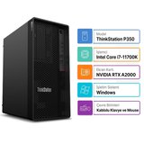 Lenovo DWS ThinkStation P350 i7-11700K 128GB 4TB SSD 12 GB A2000 Windows 11 Pro Masaüstü İş İstasyonu 30E3004YTX 081
