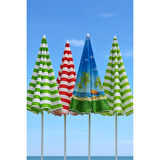 Plaj Şemsiyesi 240 CM Büyük Boy