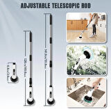 7 in 1 Kablosuz Elektrikli Temizlik Fırçası Seti