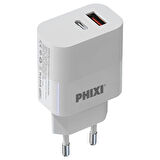 Ultimate Upd4145 45w Pd Çift Çıkışlı Hızlı Şarj Adaptör