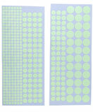 Fosforlu Etiket Karanlıkta Işık Veren Yıldız Tozu Etiketleri