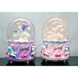 Unicorn İçi Dönmeli Püskürtmeli Işıklı Müzikli Kar Küresi Büyük Boy