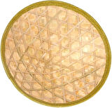 Naturel Renk Cambodia Kamboçyalı Vietnam Şapkası Pvc Hasır