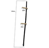 Tırpan Sapı Takımı - Metal Sap, Elcik, Bilezik Ve Alyan