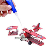 Yapıştıcı Mikro Uçları Plastik Yapıştırıcı Şişe Uçları Şırınga Ucu 10 Adet