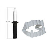 Vampir Dişi - Şaka Bıçağı - Tiyatro Oyun Seti 2li Set