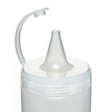 Şeffaf Sos Şişesi - 1000ml Dev Boy
