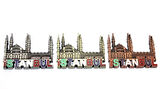 İstanbul Temalı Metal Magnet Alk3341