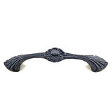 Antika Tarz Dekoratif Pirinç Göz Mobilya Kulbu - 21x127 Mm, Oksit