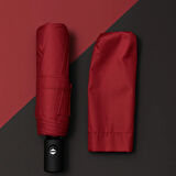 Bordo Kılıflı Otomatik Kompakt Şemsiye