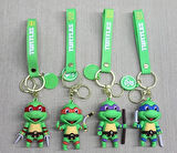 Ninja Kaplumbağalar Silikon Anahtarlık Alk4260