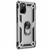 Xiaomi Poco M3 Kılıf Yüzüklü Standlı Korumalı Tank Kapak