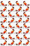 Sticker Kabartmalı A4 Boyutunda Stiker Defter, Planlayıcı Etiket-(lim090) - GS Taraftar