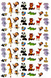 Sticker Kabartmalı A4 Boyutunda Stiker Defter, Planlayıcı Etiket-(lim223) - Orman Hayvanları
