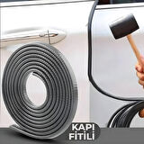Fiat Fiorino Oto Araç Kapı Koruma Fitili 5metre Parlak Gri Renk