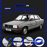 Renault R9 Oto Araç Kapı Koruma Fitili 5metre Parlak Mavi Renk